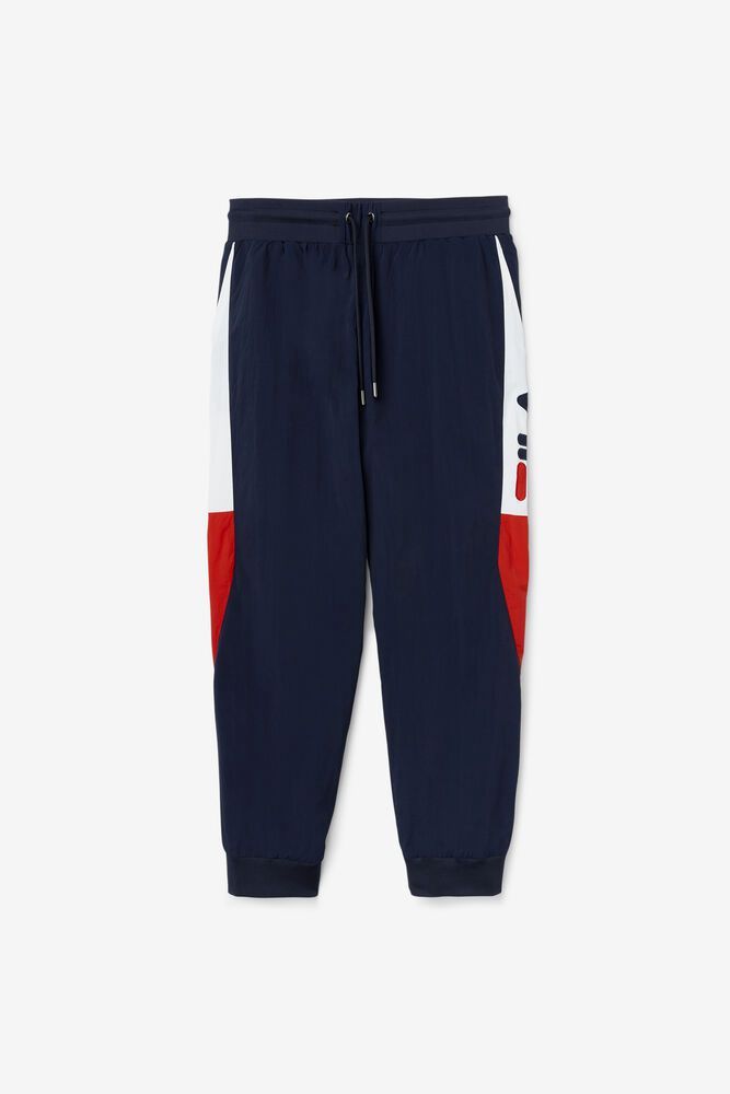 Fila Pants Klio Windpant Mens Navy - India BVN-486153